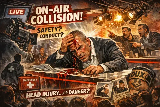 Paolo Di Canio Collision on Italian TV Raises Safety and Conduct Questions