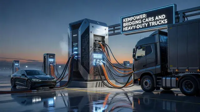 Kempower's New Charger Bridges Cars and Heavy-Duty Trucks